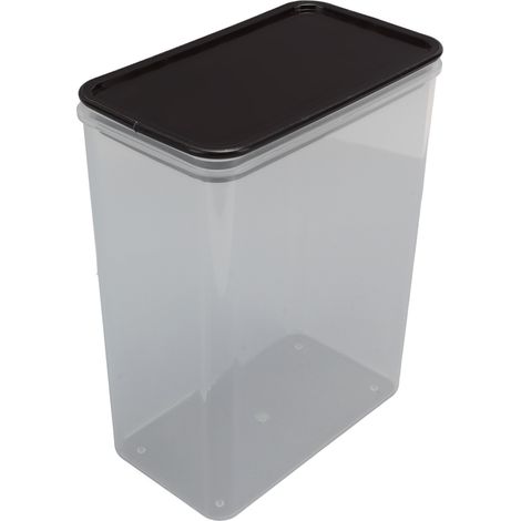 Boîte de conservation alimentaire transparente et hermétique pour grains de café, céréales, riz, noix, L 1000 ml (1/5)