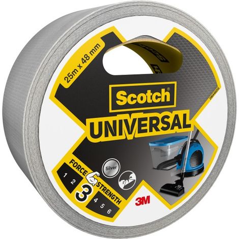 Nastro adesivo 3m scotch universal grigio 48 mm 25 m (1/5)