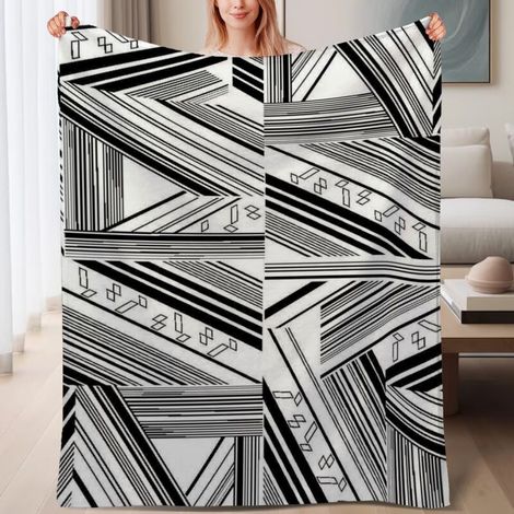 Couverture polaire moelleuse durable et entretien facile 60x80 pouces, polyvalente pour lit, canapé, voyage, camping (1/4)