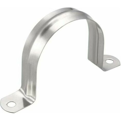 15 PCS 60 mm 304 Colliers de serrage en acier inoxydable Colliers de serrage en forme de U pour colliers de fixation de tuyaux, conduits et câbles Colliers de serrage pour rack de tuyaux en aci (1/5)