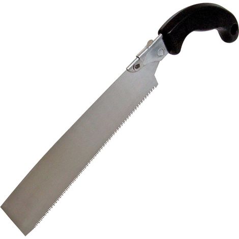 Sega multiuso pieghevole 230 mm 14 dpp in acciaio temperato per legni duri e artificiali silverline