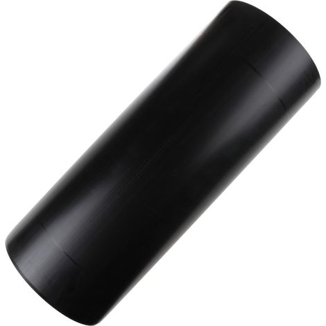 Mündungsrohr DN 200 0,5 m UV-beständig PP schwarz - 669377 von Weishaupt