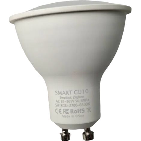 Ampoule connectée ZigBee 5W GU10 RGB , 16 millions couleurs , Application et commande vocale (1/5)