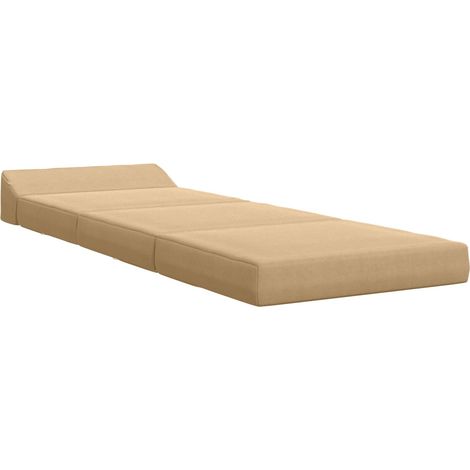 Divano Letto  Sofa bed Pieghevole Grigio Verde Chiaro 200 x 70 x 10 cm (1/5)