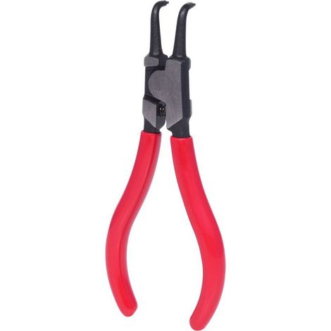 KS Tools Sicherungszange für Außensicherungsringe, abgewinkelt, 130mm - 500.1025
