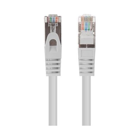 Lanberg Patchcord Cat.6 FTP 1m 10uds Gris (PCF6-20CC-0100-S) (1/2)