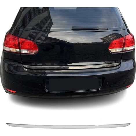 Garniture de Hayon Coffre pour VW Golf VI 2008-2012 acier inox (1/5)