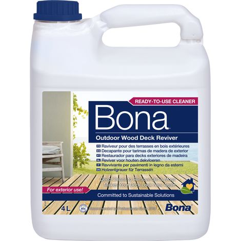 Bona - Raviveur De Terrasses 4000 ML - Nettoyant Terrasse Bois - Nettoyant Sol Terrasse (1/5)