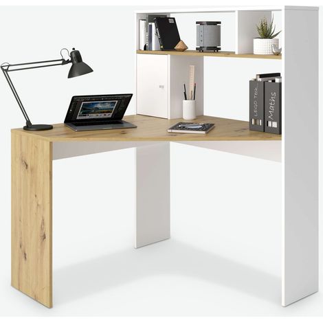 Barus  Legno laminato - Marrone chiaro / bianco