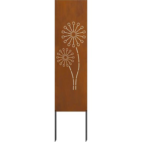 Écran de confidentialité de jardin Fretwork Rouillé 32 x 140 cm CFW432105 (1/5)