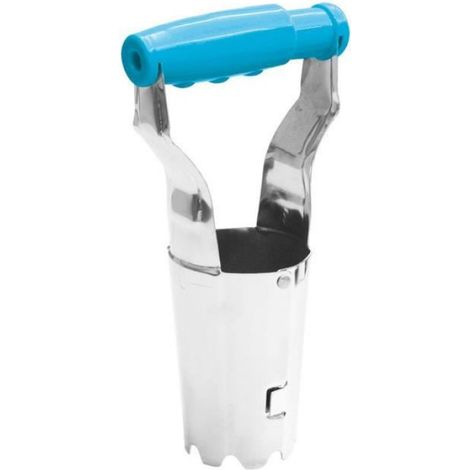 Plantoir Pour Bulbes - Tige De Mesure Intégrée Jusqu'à 10 Cm - Acier Chromé - Poignée Ergonomique - 1 Pièce