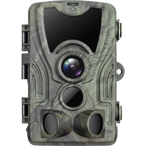 Caméra Faune Sauvage Caméra De Chasse Et Suivi Des Sentiers La Faune, Avec Vision Nocturne, Activation Par Le Mouvement, En Plein Air, Déclencheur, Surveillance , HC801A Surveillance Fiable Précise (1/5)