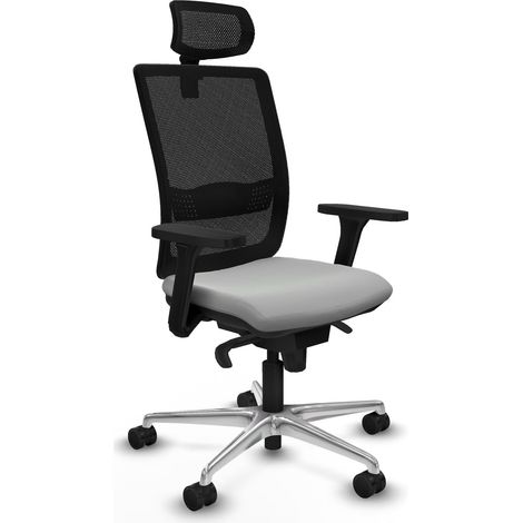 Silla piqueras y crespo Haches negro espuma alta densidad (1/2)