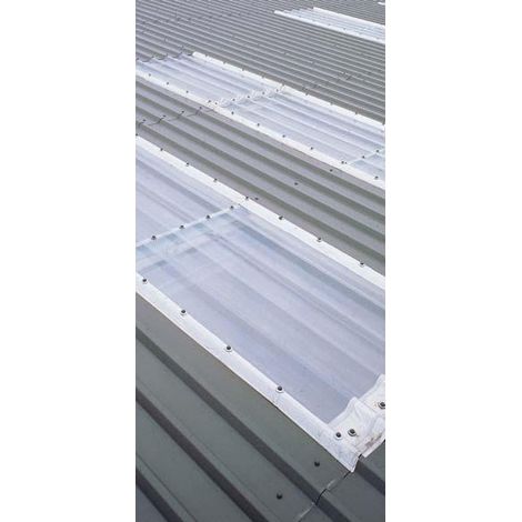 ROLLO DE POLICARBONATO COMPACTO TRANSPARENTE CRISTAL 1,25 X 15 METROS