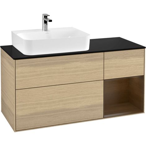 Villeroy & Boch F152GNPC Meuble sous-lavabo Finion F15