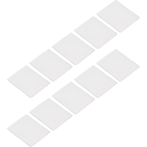 10er-Set doppelseitiges Schaumstoffklebeband, 6,4 mm Durchmesser, 2 mm Dicke, PE-Selbstklebeband (1/5)
