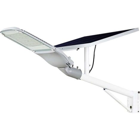 V-TAC VT-ST303 LED-Straßenleuchte 50 W Samsung-Chip mit eigener Stromversorgung mit Solarpanel und Fernbedienung 4000 K weißer Körper IP65 – sku 7837