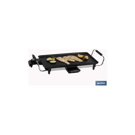 Elektrische Grillplatte 2000 W, 45 x 25 x 7 cm, Baikal-Modell