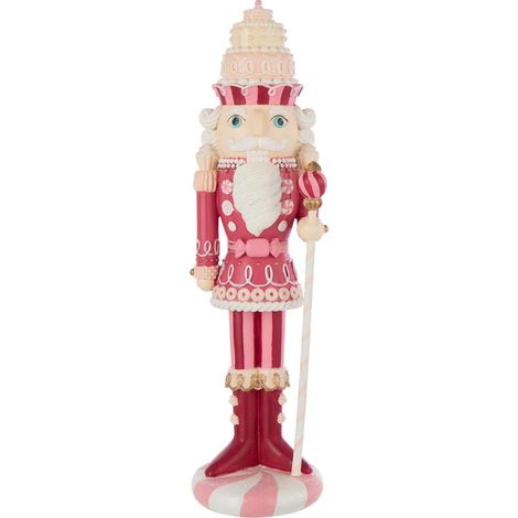 Casse-Noisette Déco "Bonbon" 55cm Rose (1/4)