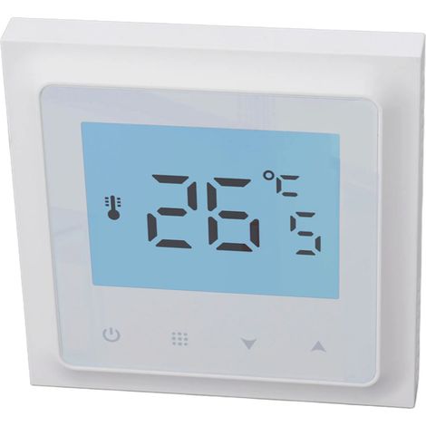 Thermostat Numérique AC 90-240V Contrôle Précis Programmable Sol Chauffant Régulateur pour Chaudière Murale (1/5)