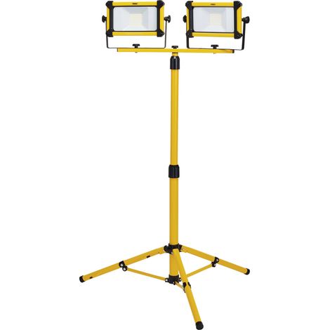 Draper 03195 2x10W Tripod Site Light with 2200 Lumens for Professional Lighting Applications
