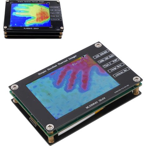 Caméra thermique multifonctionnelle portable avec écran LCD de 2,8 pouces. (1/5)