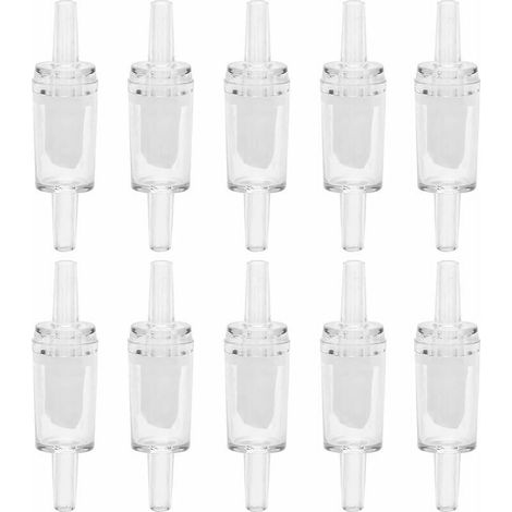 10 clapets anti-retour jetables pour pompe à air d'aquarium (blancs) (1/5)