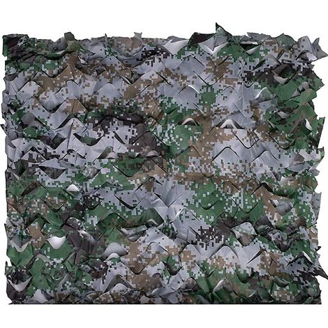 Filet de camouflage de l&aposarmée, pour la chasse, décoration de tir à thème militaire, pare-soleil 3x4m (1/5)