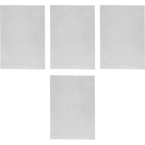4 pièces treillis métallique en acier inoxydable 20 mailles écran 1mm trou 0.4mm fils diamètre 210x300mm (1/5)