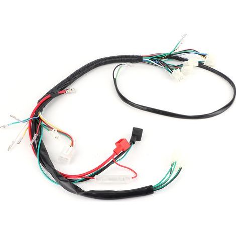 Elektrostarter-Kabelbaum für PIT Trail Quad Dirt Bike ATV 50cc 110cc 125cc 140cc. (1/5)