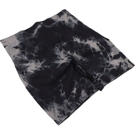 Shorty de Yoga Femme à Haute Taille - Noir sans Coutures, Confortable et Léger (1/5)