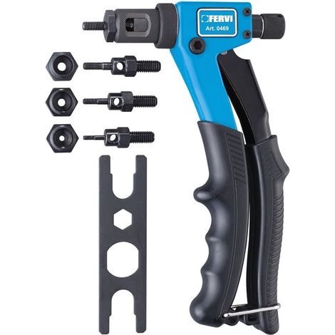 REMACHADORA PARA TUERCAS REMACHABLES M3 - M4 - M5 - M6 FERVI 0469