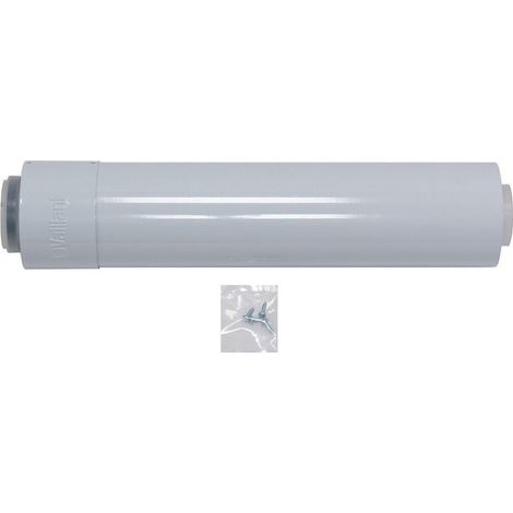 Vaillant Prolunga telescopica a condensazione Guida aria/gas di scarico, PP,60/100, 0,5-0,8 m, 303906