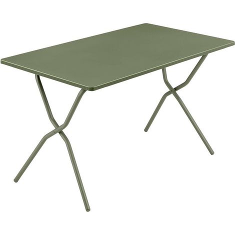 Faltbarer Gartentisch 1207072cm - Balcony - Acier - Grün Moss - Lafuma Mobilier