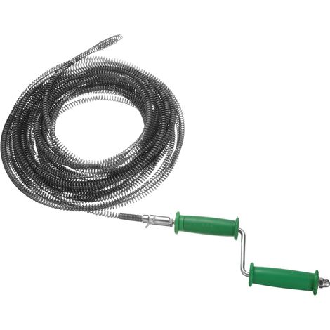 Furet De Drainage Plomberie 2/5" (10mm) Dia. 49ft Manuel Flexible (1/5)