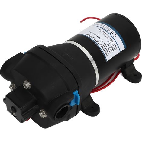 Membranwasserpumpe, Hochdruck, elektrisch, Mikro-Booster, Verdrängerpumpe, 12 V DC, 100 psi, 3,2 GPM (1/5)