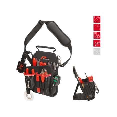 6 Pz- Tasca Portautensili Da Cintura In Tessuto PLANO Technics 550NT (1/2)