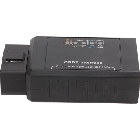 Outil de diagnostic automobile OBD2 Wi-Fi USB 16 broches, interface V1.5 pour Windows XP, 7 et 8 et Android (1/5)