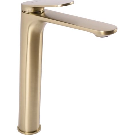 Bathroom faucet Rea Marco Brush Gold high