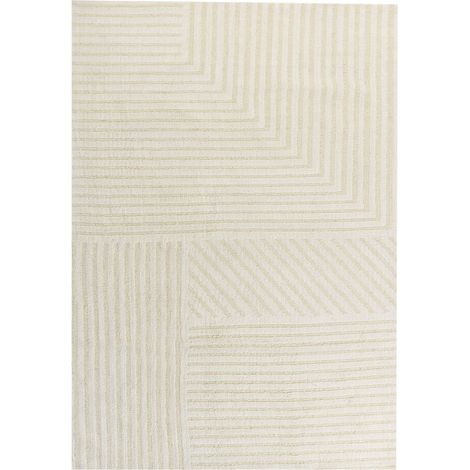 Teppich ABEGUM Beige 160 x 230 cm Wolle