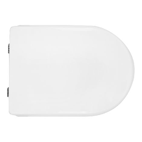 SEDILE WC PER KERASAN VASO FLO 52 FORMA 7- Bianco - Cerniere C espansion- CW- pezzi 1