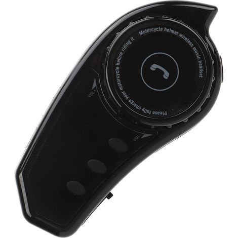 Kit oreillette Bluetooth pour casque avec batterie intégrée, idéal pour écouter de la musique sur vélo électrique ou moto. (1/5)