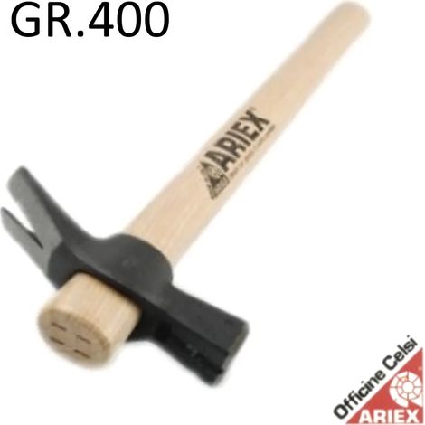 MARTELLO CARPENTIERE GR.400 CON MANICO IN LEGNO