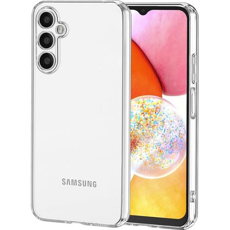 Hülle Silikon Gel TPU Kratzfest A14 5G 6,6 Zoll Transparent