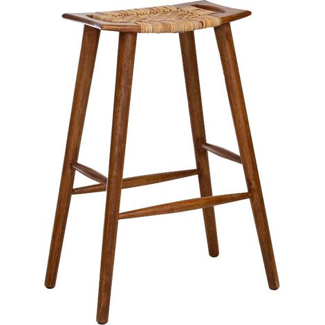 Tabouret de bar en manguier Suzanna (1/5)