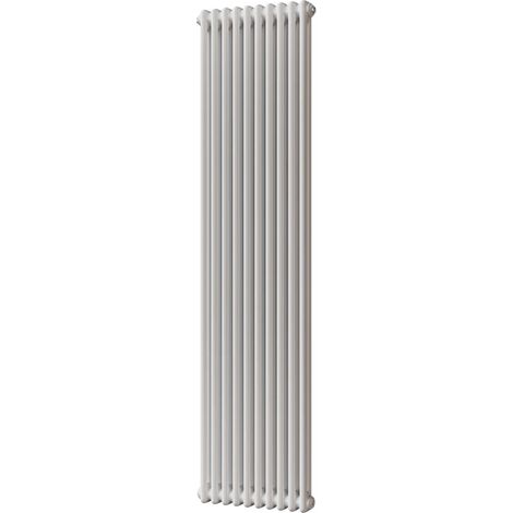Alpha - White Vertical Column Radiator H1800mm x W460mm 2 Column