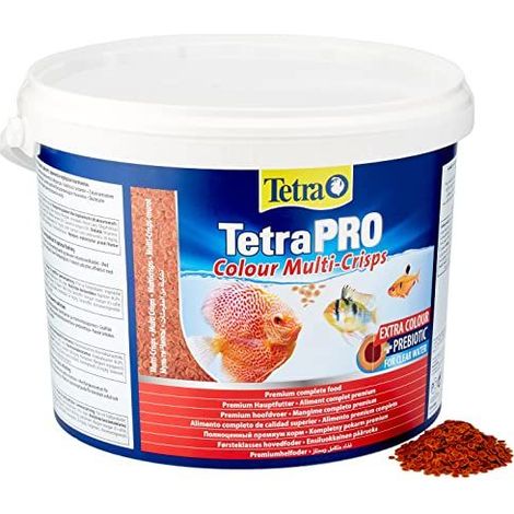Tetra Pro Colour Aliment Rouge 10 Litres pour Poissons