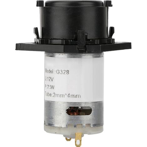 Beyamis Pompe doseuse 12V à tube péristaltique DIY pour analyse chimique en laboratoire d'aquarium (noir 24) (1/5)