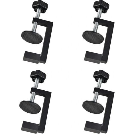 Kit de Serrage 4 Pièces 8-54 Mm C, Pince de Table, Pince À Vis Réglable avec Patin en Caoutchouc Antidérapant, Serre-joints Petit Réglable C, Serre-joints pour, Soudage, Travail du Bois (1/5)