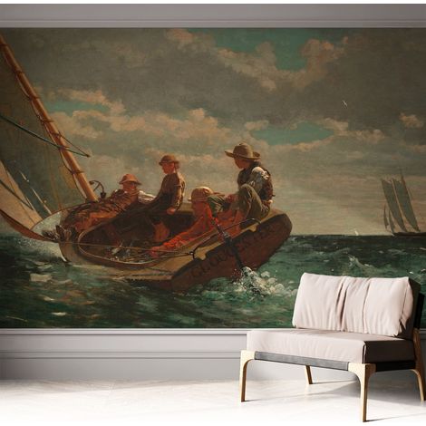 Fotomurale adesivo - murale da parete - Carta da parati autoadesiva - design parete moderno - Viaggio in mare 312x219 cm (1/5)